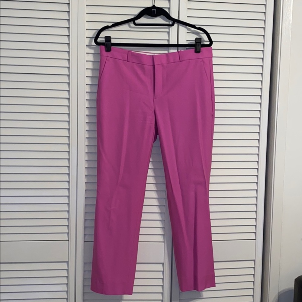 Banana Republic Hot Pink Avery Pants